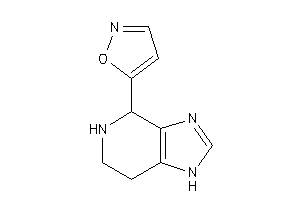 5-(4,5,6,7-tetrahydro-1H-imidazo[4,5-c]pyridin-4-yl)isoxazole