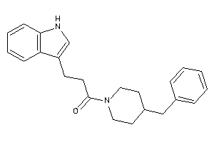 1-(4-benzylpiperidino)-3-(1H-indol-3-yl)propan-1-one
