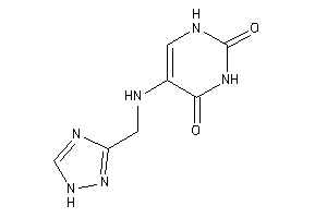 Image of 5-(1H-1,2,4-triazol-3-ylmethylamino)uracil