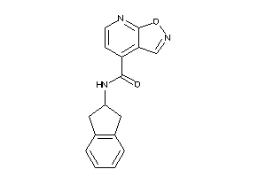 Image of N-indan-2-ylisoxazolo[5,4-b]pyridine-4-carboxamide