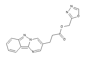 3-pyrimido[1,2-b]indazol-3-ylpropionic Acid 1,3,4-oxadiazol-2-ylmethyl Ester