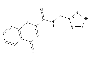 Image of 4-keto-N-(1H-1,2,4-triazol-3-ylmethyl)chromene-2-carboxamide