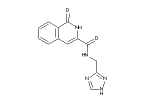1-keto-N-(1H-1,2,4-triazol-3-ylmethyl)-2H-isoquinoline-3-carboxamide