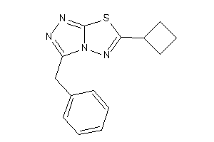 3-benzyl-6-cyclobutyl-[1,2,4]triazolo[3,4-b][1,3,4]thiadiazole