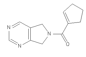Cyclopenten-1-yl(5,7-dihydropyrrolo[3,4-d]pyrimidin-6-yl)methanone
