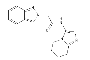 2-indazol-2-yl-N-(5,6,7,8-tetrahydroimidazo[1,2-a]pyridin-3-yl)acetamide