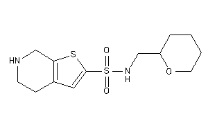 N-(tetrahydropyran-2-ylmethyl)-4,5,6,7-tetrahydrothieno[2,3-c]pyridine-2-sulfonamide
