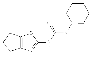 Image of 1-cyclohexyl-3-(5,6-dihydro-4H-cyclopenta[d]thiazol-2-yl)urea