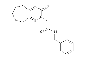 Image of N-benzyl-2-(3-keto-6,7,8,9-tetrahydro-5H-cyclohepta[c]pyridazin-2-yl)acetamide