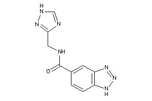 N-(1H-1,2,4-triazol-3-ylmethyl)-1H-benzotriazole-5-carboxamide