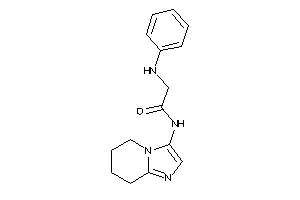 2-anilino-N-(5,6,7,8-tetrahydroimidazo[1,2-a]pyridin-3-yl)acetamide
