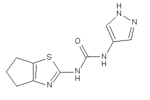 1-(5,6-dihydro-4H-cyclopenta[d]thiazol-2-yl)-3-(1H-pyrazol-4-yl)urea