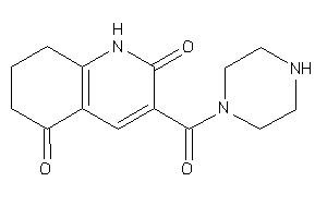 3-(piperazine-1-carbonyl)-1,6,7,8-tetrahydroquinoline-2,5-quinone