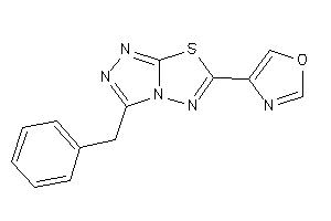 4-(3-benzyl-[1,2,4]triazolo[3,4-b][1,3,4]thiadiazol-6-yl)oxazole