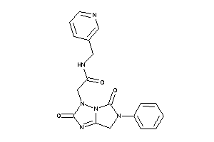 2-(2,5-diketo-6-phenyl-7H-imidazo[5,1-e][1,2,4]triazol-3-yl)-N-(3-pyridylmethyl)acetamide
