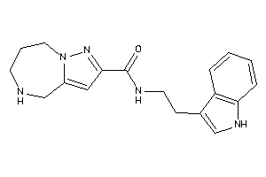 Image of N-[2-(1H-indol-3-yl)ethyl]-5,6,7,8-tetrahydro-4H-pyrazolo[1,5-a][1,4]diazepine-2-carboxamide