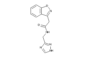 Image of 2-indoxazen-3-yl-N-(1H-1,2,4-triazol-3-ylmethyl)acetamide