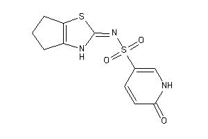 6-keto-N-(3,4,5,6-tetrahydrocyclopenta[d]thiazol-2-ylidene)-1H-pyridine-3-sulfonamide