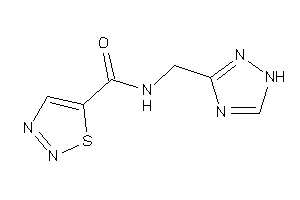 N-(1H-1,2,4-triazol-3-ylmethyl)thiadiazole-5-carboxamide