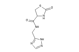 2-keto-N-(1H-1,2,4-triazol-5-ylmethyl)thiazolidine-4-carboxamide