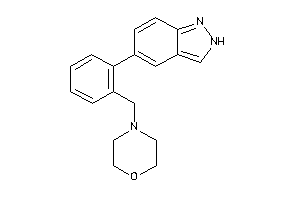4-[2-(2H-indazol-5-yl)benzyl]morpholine