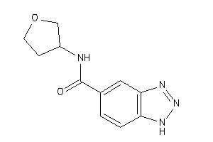 N-tetrahydrofuran-3-yl-1H-benzotriazole-5-carboxamide