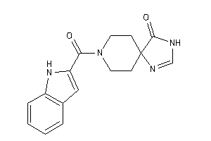 Image of 8-(1H-indole-2-carbonyl)-1,3,8-triazaspiro[4.5]dec-1-en-4-one