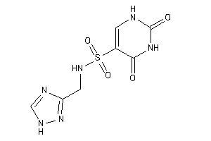2,4-diketo-N-(1H-1,2,4-triazol-3-ylmethyl)-1H-pyrimidine-5-sulfonamide