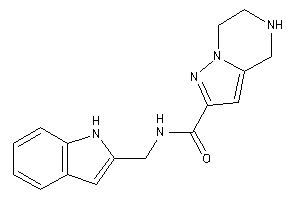 N-(1H-indol-2-ylmethyl)-4,5,6,7-tetrahydropyrazolo[1,5-a]pyrazine-2-carboxamide