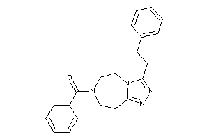 Image of (3-phenethyl-5,6,8,9-tetrahydro-[1,2,4]triazolo[3,4-g][1,4]diazepin-7-yl)-phenyl-methanone