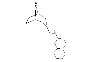 Image of 8-azabicyclo[3.2.1]octan-3-ylmethyl(decalin-2-yl)amine