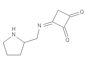 3-(pyrrolidin-2-ylmethylimino)cyclobutane-1,2-quinone