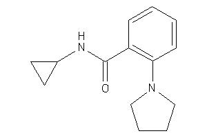 N-cyclopropyl-2-pyrrolidino-benzamide
