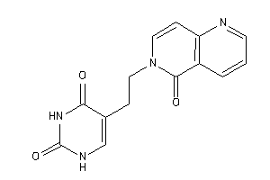 5-[2-(5-keto-1,6-naphthyridin-6-yl)ethyl]uracil