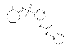 1-[3-(azepan-2-ylideneamino)sulfonylphenyl]-3-phenyl-urea