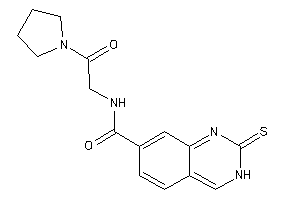 N-(2-keto-2-pyrrolidino-ethyl)-2-thioxo-3H-quinazoline-7-carboxamide