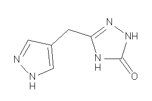 Image of 3-(1H-pyrazol-4-ylmethyl)-1,4-dihydro-1,2,4-triazol-5-one