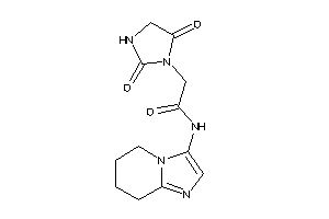 2-(2,5-diketoimidazolidin-1-yl)-N-(5,6,7,8-tetrahydroimidazo[1,2-a]pyridin-3-yl)acetamide