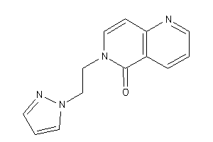 6-(2-pyrazol-1-ylethyl)-1,6-naphthyridin-5-one