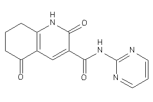 2,5-diketo-N-(2-pyrimidyl)-1,6,7,8-tetrahydroquinoline-3-carboxamide
