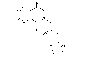 Image of 2-(4-keto-1,2-dihydroquinazolin-3-yl)-N-thiazol-2-yl-acetamide