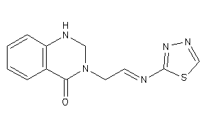 3-[2-(1,3,4-thiadiazol-2-ylimino)ethyl]-1,2-dihydroquinazolin-4-one