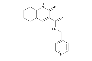 Image of 2-keto-N-(4-pyridylmethyl)-5,6,7,8-tetrahydro-1H-quinoline-3-carboxamide