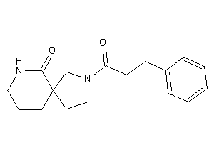 3-hydrocinnamoyl-3,7-diazaspiro[4.5]decan-6-one