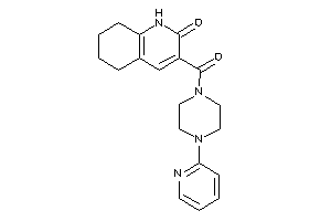 3-[4-(2-pyridyl)piperazine-1-carbonyl]-5,6,7,8-tetrahydro-1H-quinolin-2-one