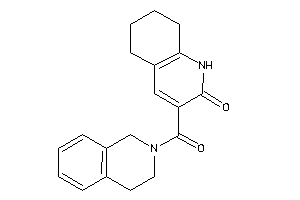 3-(3,4-dihydro-1H-isoquinoline-2-carbonyl)-5,6,7,8-tetrahydro-1H-quinolin-2-one