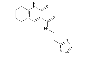 2-keto-N-(2-thiazol-2-ylethyl)-5,6,7,8-tetrahydro-1H-quinoline-3-carboxamide