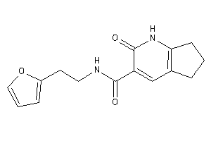 N-[2-(2-furyl)ethyl]-2-keto-1,5,6,7-tetrahydro-1-pyrindine-3-carboxamide