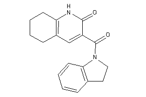 Image of 3-(indoline-1-carbonyl)-5,6,7,8-tetrahydro-1H-quinolin-2-one