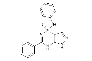 Image of Phenyl-(3-phenyl-5-thioxo-2,4,8,9-tetraza-5$l^{5}-phosphabicyclo[4.3.0]nona-1(6),3,7-trien-5-yl)amine